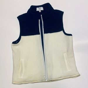 Boys Crown and Ivy Fleece Vest - Size 5